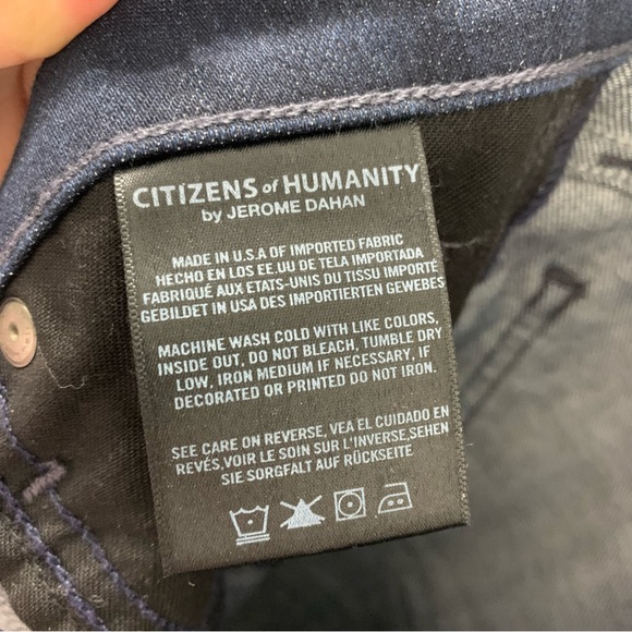 CITIZENS OF HUMANITY Avedon Low Rise Skinny Leg Dark Jeans - Picture 10 of 16